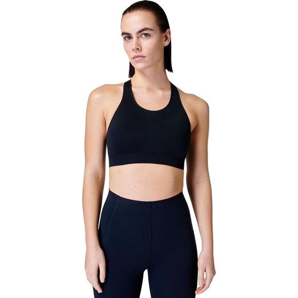 Sweaty Betty Stamina Workout Bra NEW with tags Size Small Black - Picture 1 of 15